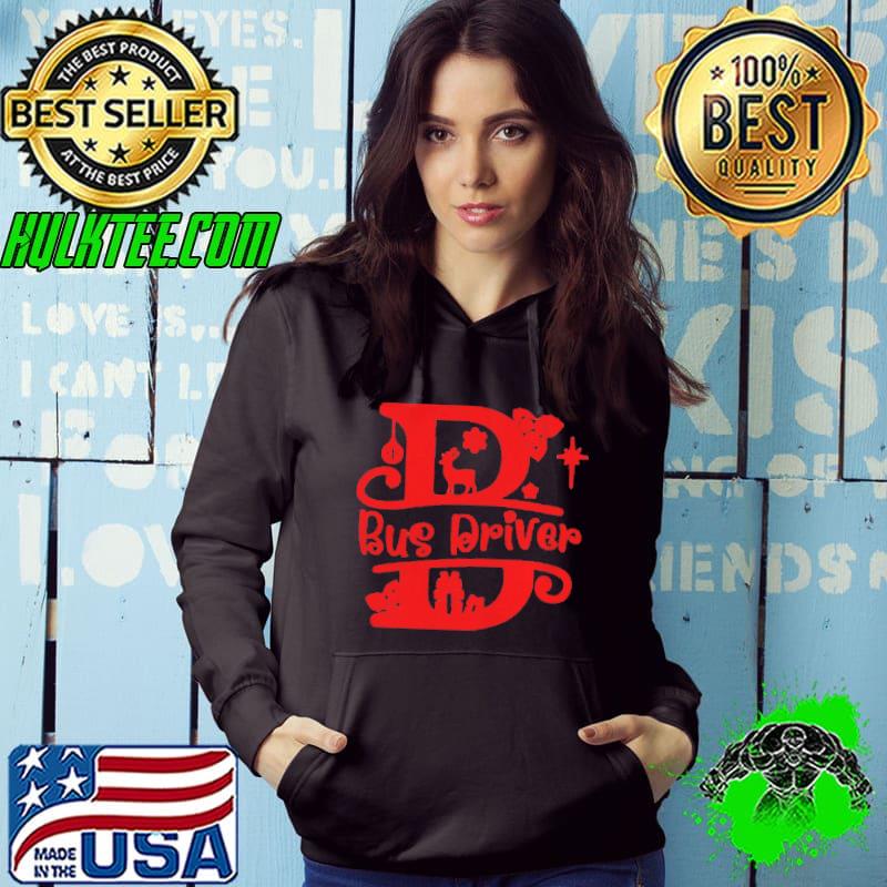 Bus Driver Alphabet Teacher Squad Christmas Sweater Shirt