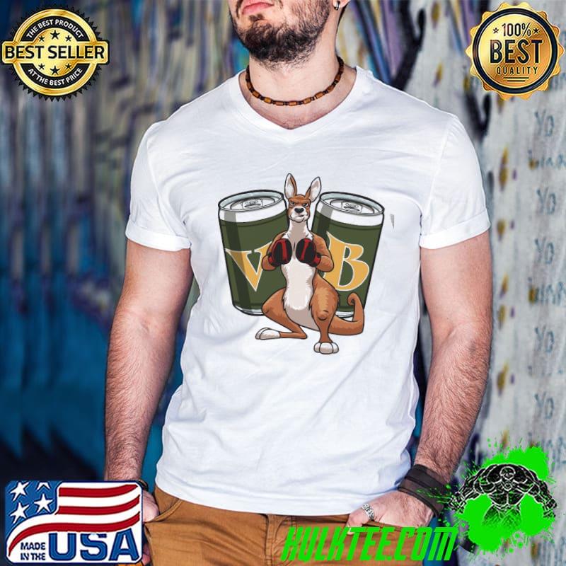 Cartoon Australian Boxing Kangaroo Unisex T-Shirt