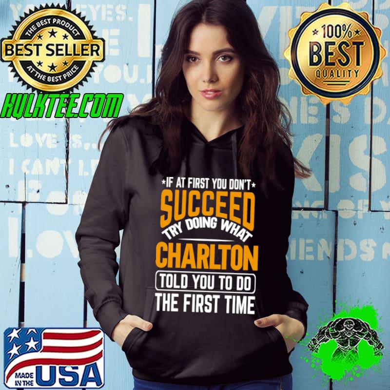 Charlton personalized gift name joke T-shirt
