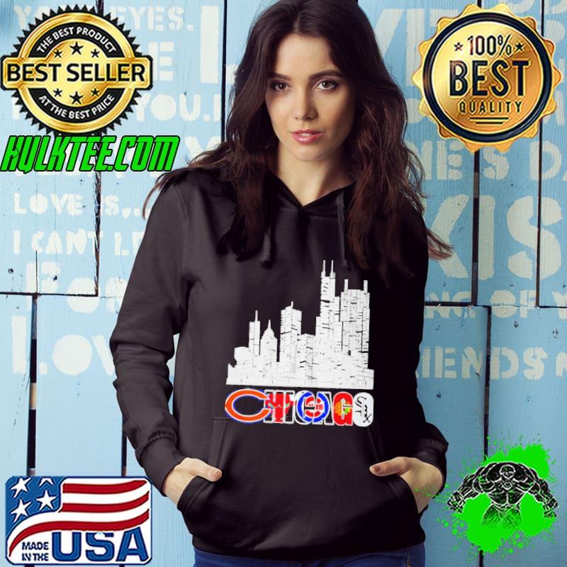 Chicago sport teams skyline shirt