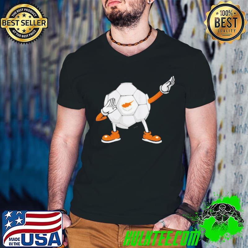 Dabbing soccer Cyprus jersey cypriot footballs shirt