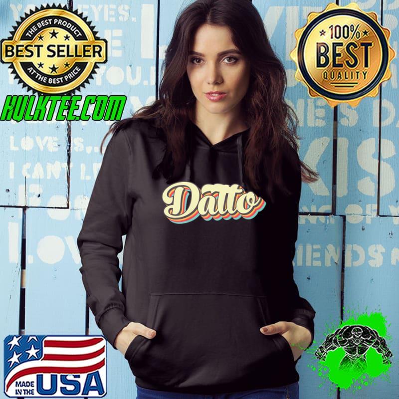 Datto Retro Art Baseball Font Vintage T-Shirt