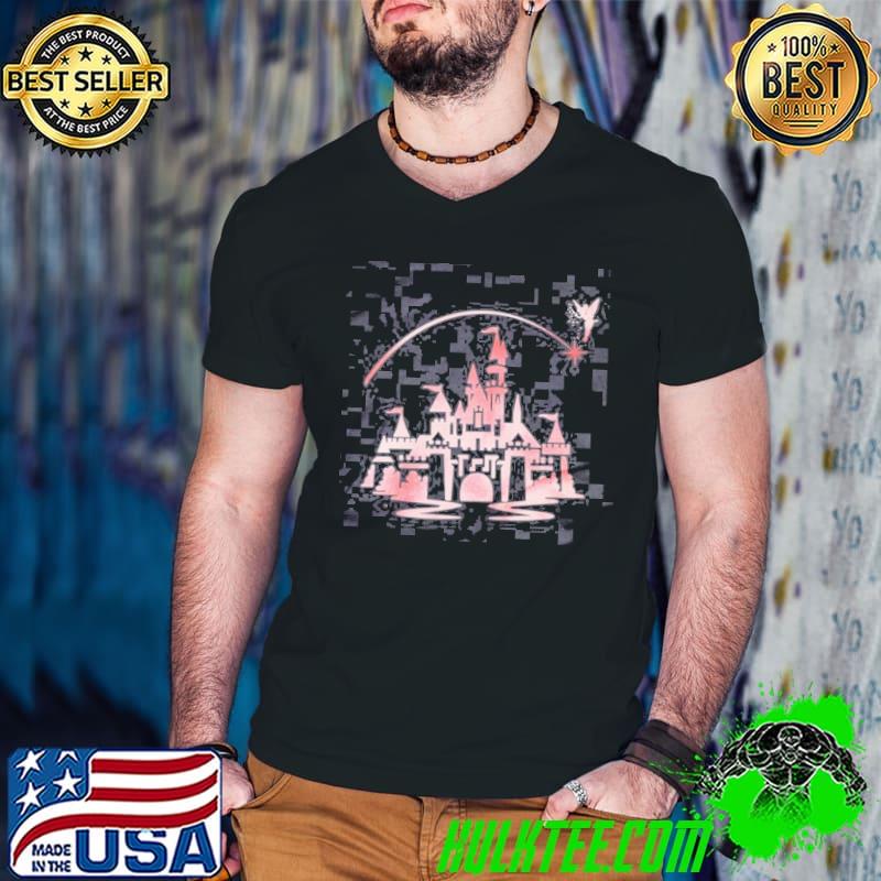 Disney castle tinkerbell shirt