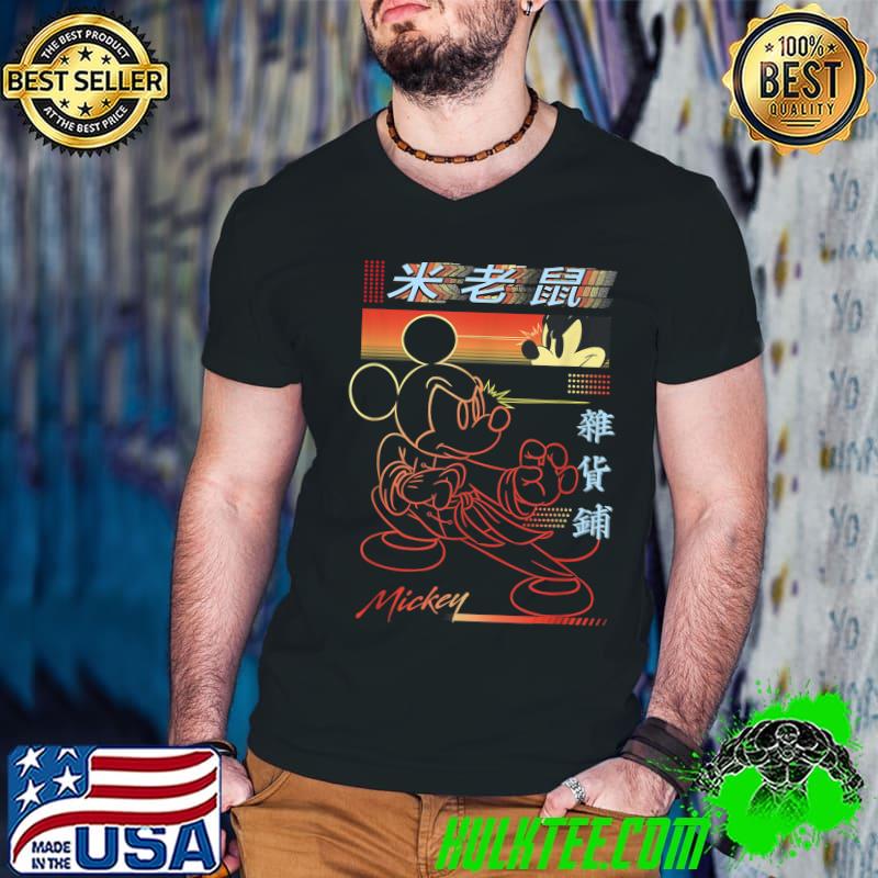 Disney Mickey And Friends Lunar New Year Mickey Tiger Mouse T-Shirt Guys V Neck Disney Mickey And Friends Lunar New Year Mickey Tiger Mouse T-Shirt Guys V Neck