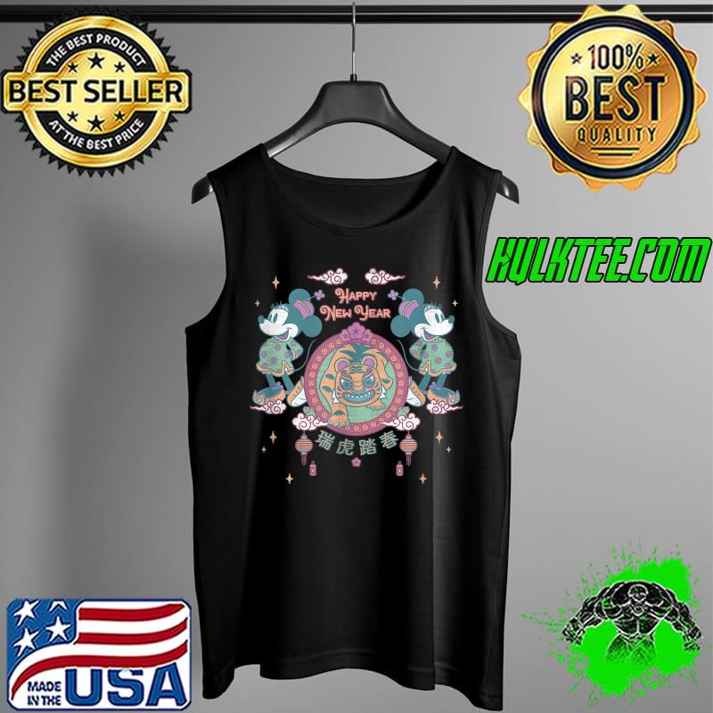Disney Mickey And Friends Lunar New Year Minnie Mouse T-Shirt Tank Top Disney Mickey And Friends Lunar New Year Minnie Mouse T-Shirt Tank Top