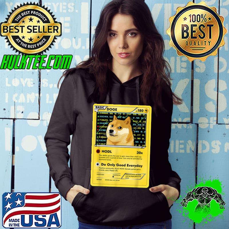 Dogecoin Card Crypto Shirt