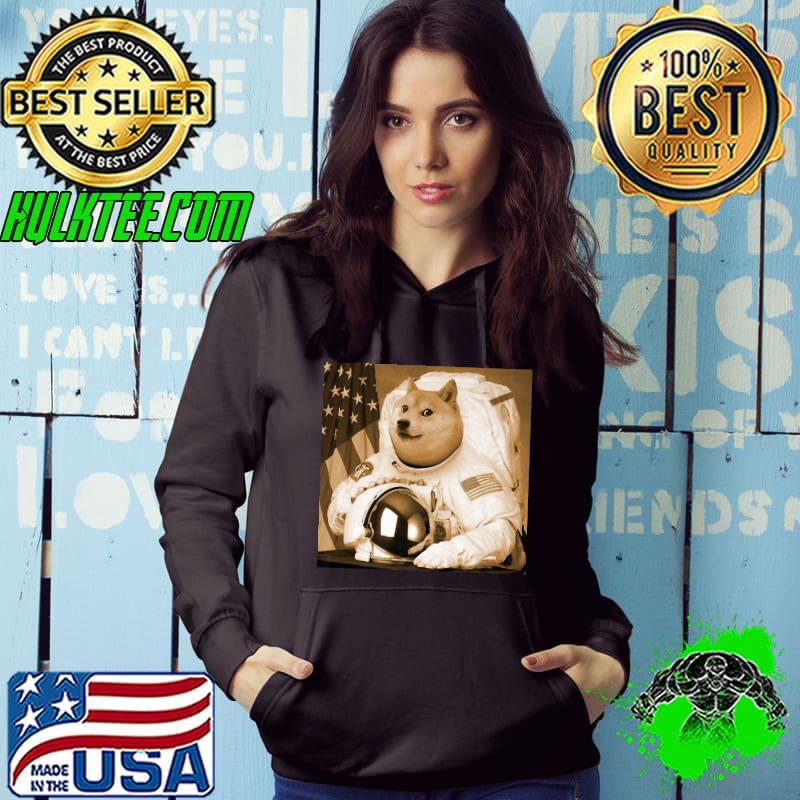 Dogecoin Moon Astronaut Shirt