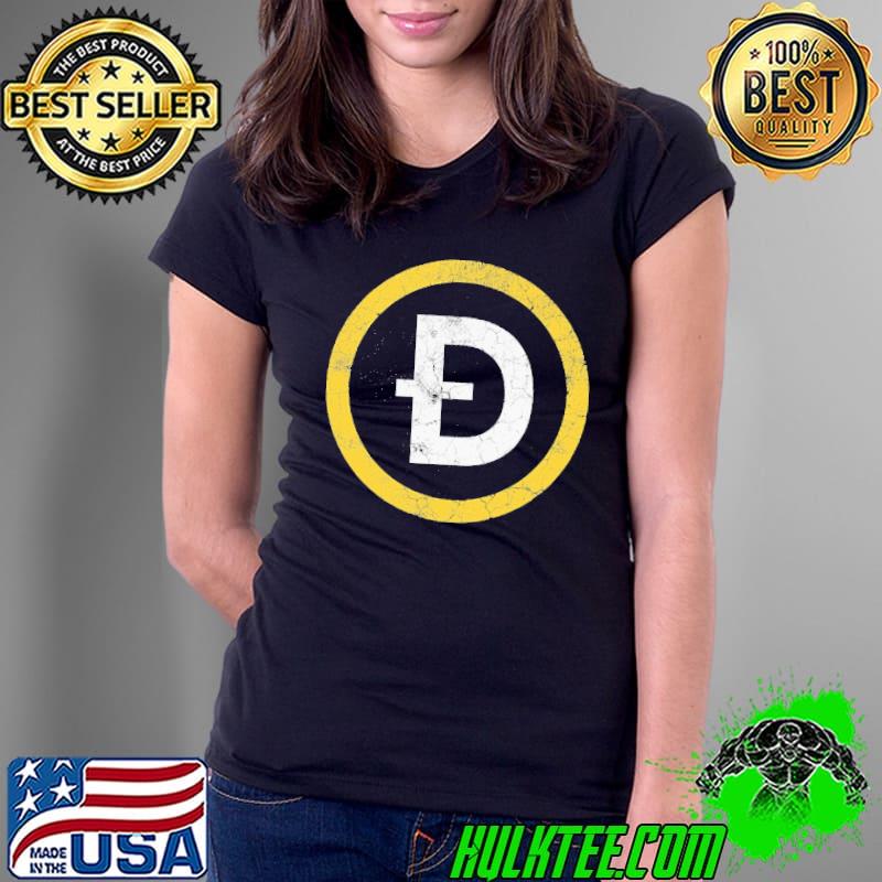 Dogecoin Vintage Shirt Ladies Tee Dogecoin Vintage Shirt Ladies Tee