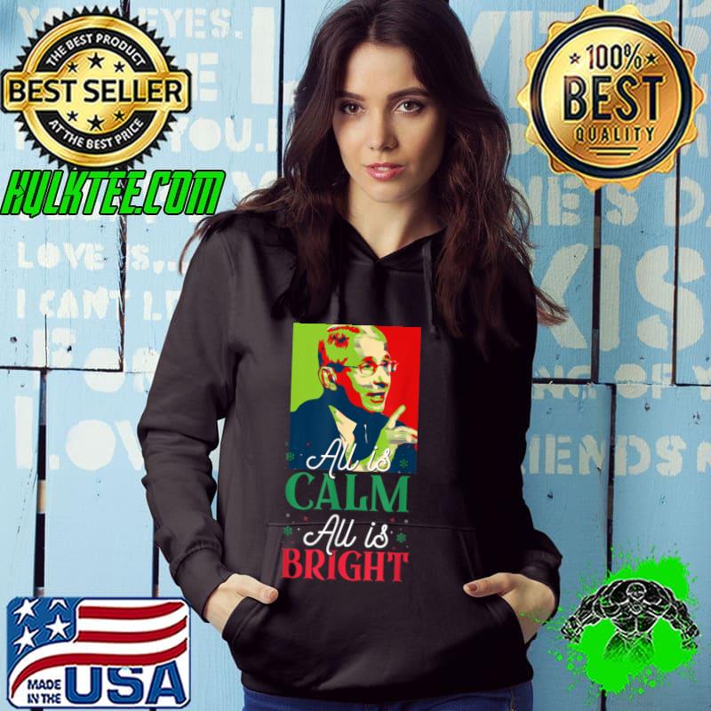 Dr Fauci Christmas Mandate Funny Fauci Dog Sarcastic Xmas T Shirt
