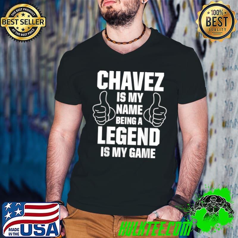 Family Surname Chavez Funny Reunion Last Name Tag T Shirt