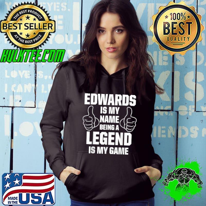 Family Surname Edwards Funny Reunion Last Name Tag T Shirt