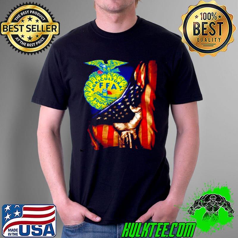 FFA Emblem inside American flag Unisex FFA Emblem inside American flag Unisex