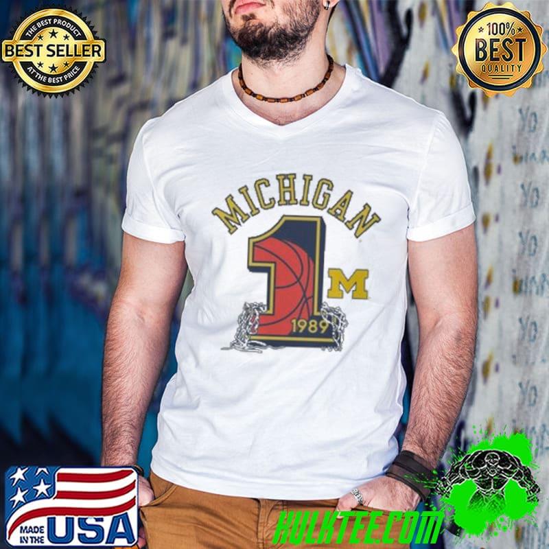 Funny 1989 Michigan Basketball Shirt