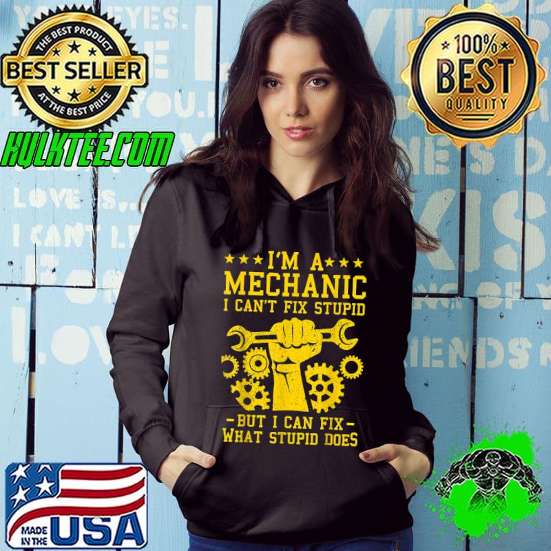 Funny Car Mechanic Men Women Kids Best Auto Mechanic T-Shirt