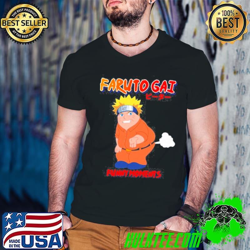 Funny fat naruto faruto faruto gaI moment's Guys V Neck Funny fat naruto faruto faruto gaI moment's Guys V Neck