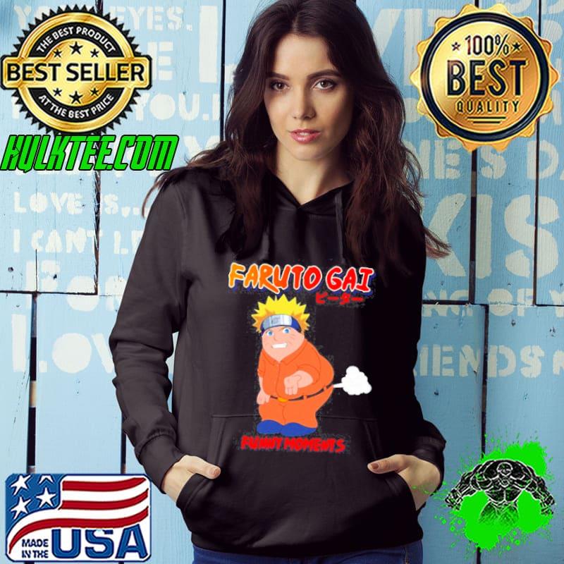Funny fat naruto faruto faruto gaI moment's shirt