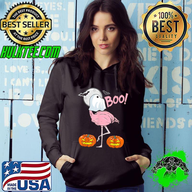 Funny Flamingo Ghost Boo Pink Sunset Retro Halloween Bird Animal T Shirt Funny Flamingo Ghost Boo Pink Sunset Retro Halloween Bird Animal T Shirt