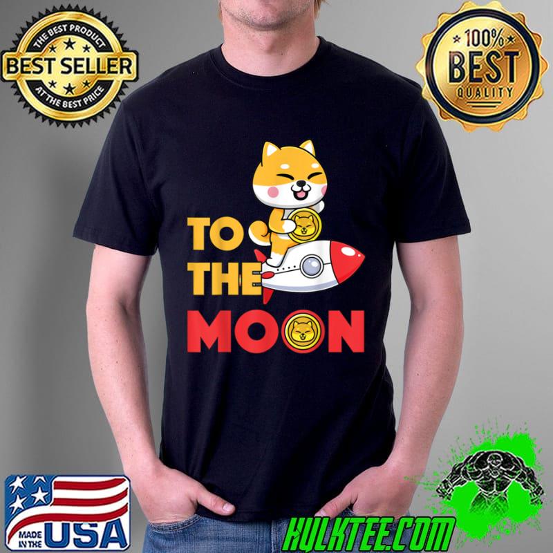 Funny Funny Shiba Inu Coin Tee To The Moon Shib Cryptocurrency T Shirt Unisex Funny Funny Shiba Inu Coin Tee To The Moon Shib Cryptocurrency T Shirt Unisex