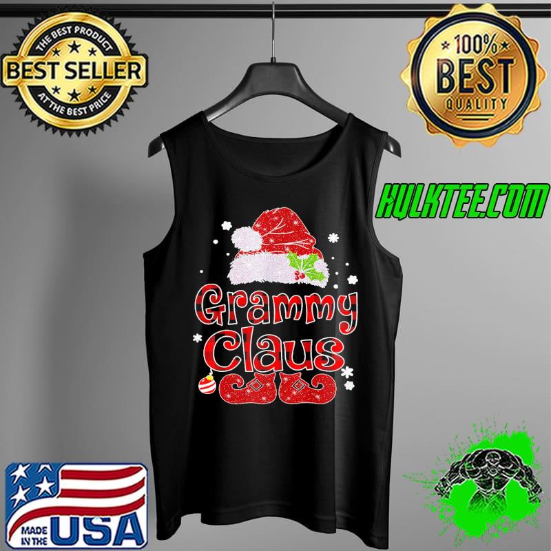 Funny Grammy Claus Christmas Pajama Family Matching Xmas Tank Top Funny Grammy Claus Christmas Pajama Family Matching Xmas Tank Top