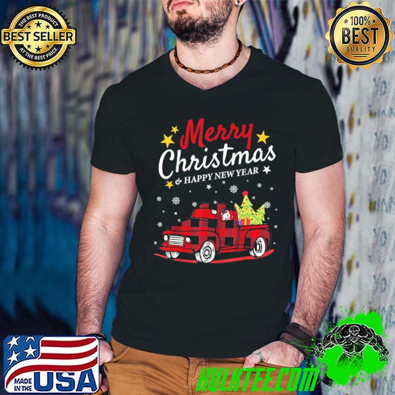 Funny Merry Christmas Buffalo Truck Snowman Tree Red Plaid Xmas T-Shirt Guys V Neck Funny Merry Christmas Buffalo Truck Snowman Tree Red Plaid Xmas T-Shirt Guys V Neck
