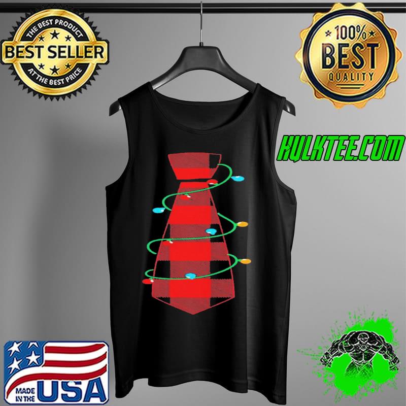 Funny MY CHRISTMAS LIGHTS TIE Pajama Xmas Halloween Shirt Tank Top Funny MY CHRISTMAS LIGHTS TIE Pajama Xmas Halloween Shirt Tank Top
