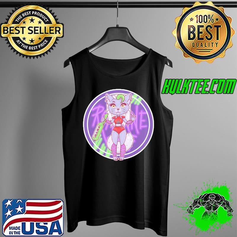 Funny Roxanne Wolf Fnaf Security Breach Unisex T-Shirt Tank Top Funny Roxanne Wolf Fnaf Security Breach Unisex T-Shirt Tank Top