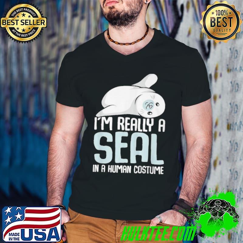 Funny Seal costume sea lion seals girls boys shirt