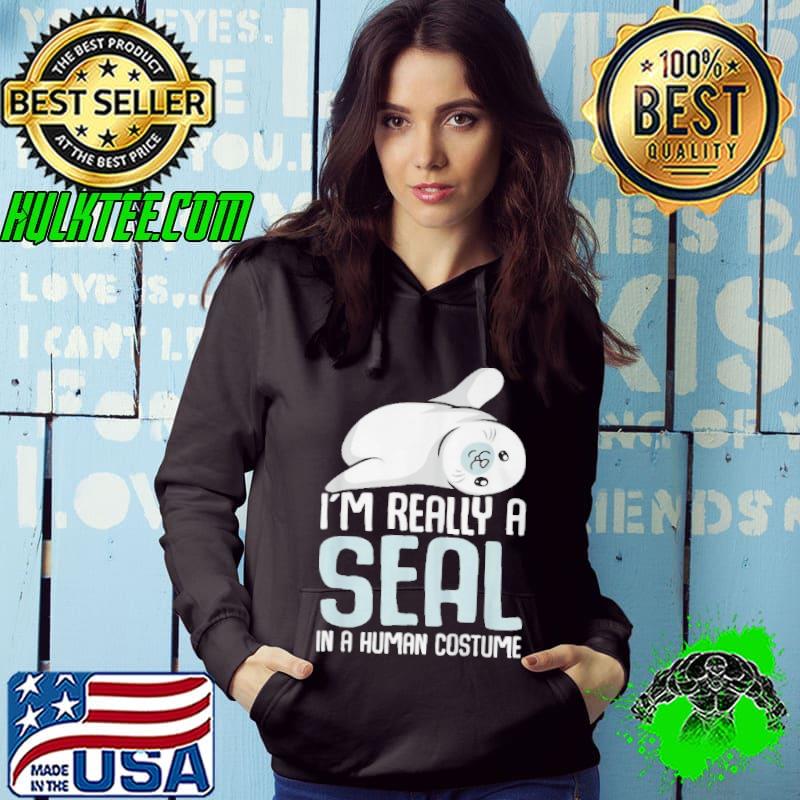 Funny Seal costume sea lion seals girls boys Hoodie Funny Seal costume sea lion seals girls boys Hoodie
