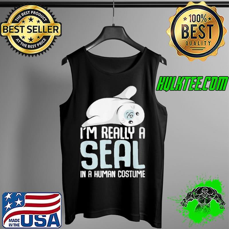 Funny Seal costume sea lion seals girls boys Tank Top Funny Seal costume sea lion seals girls boys Tank Top