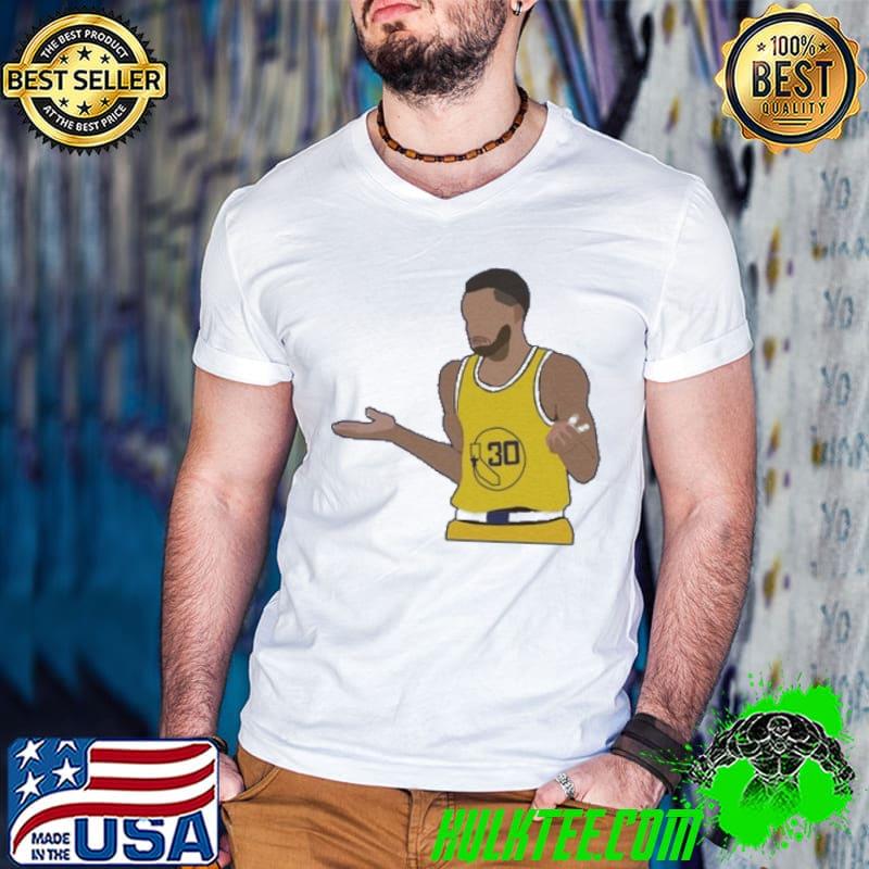 Funny Steph Curry Shrug Shirt