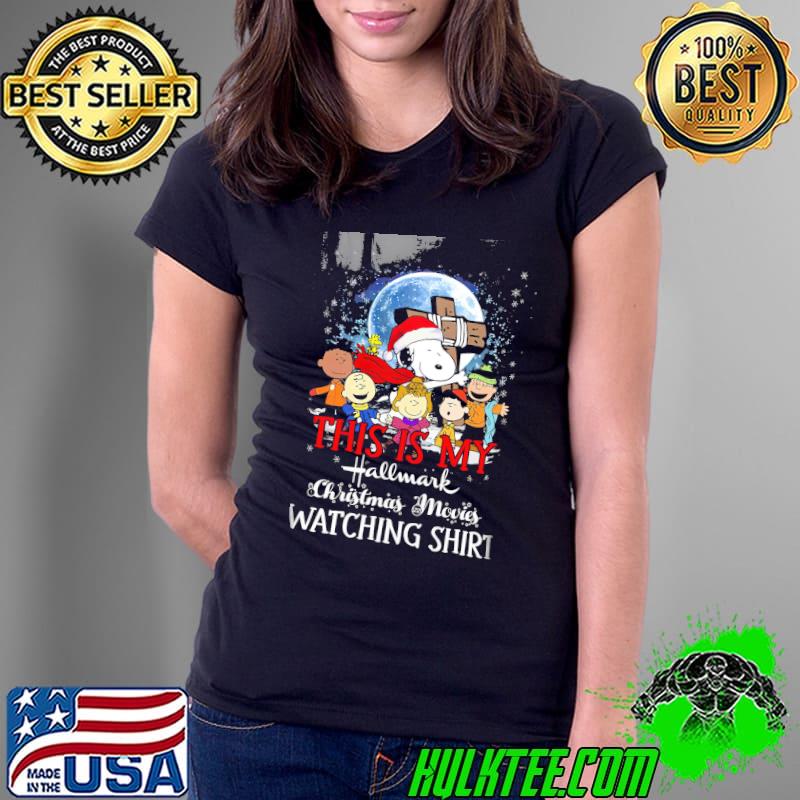 Funny This Is My Hallmark Christmas Movie Watching Shirt Shirt Ladies Tee Funny This Is My Hallmark Christmas Movie Watching Shirt Shirt Ladies Tee