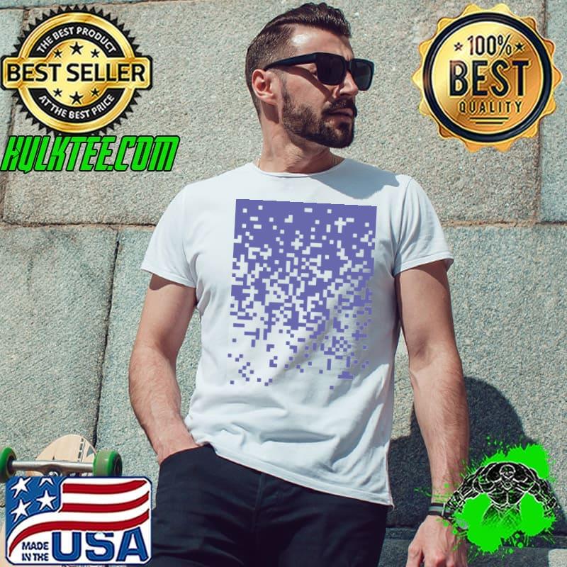 Funny Veri Peri And White Pixel Unisex T-Shirt Unisex Funny Veri Peri And White Pixel Unisex T-Shirt Unisex