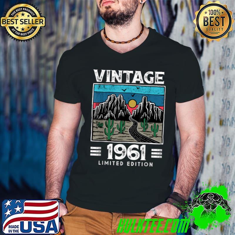 Funny Vintage 1961 Made in 1961 60th Birthday Limited Edition T Shirt