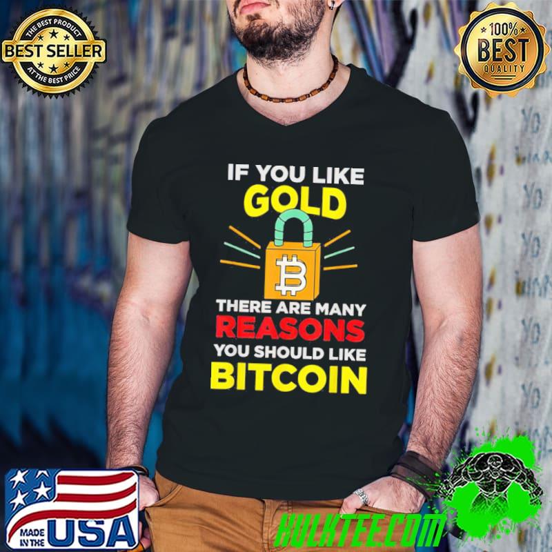 Funny Wealth Cryptocurrency Money You Should Like Bitcoin Unisex T-Shirt