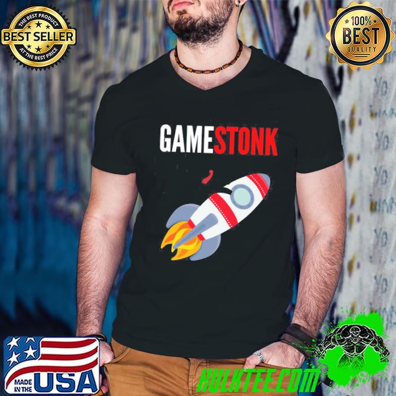 GameStonk Meme Stock WSB Game Stonk Rocket shirt