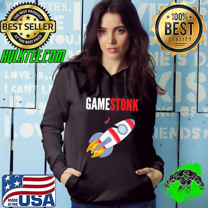 GameStonk Meme Stock WSB Game Stonk Rocket Hoodie GameStonk Meme Stock WSB Game Stonk Rocket Hoodie