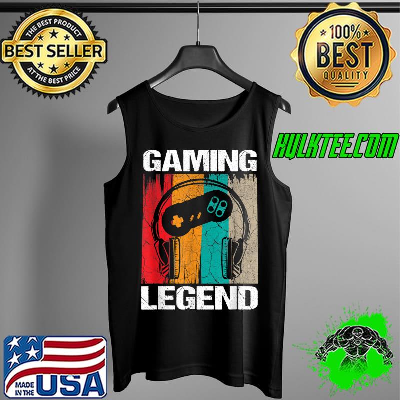Gaming Legend PC Gamer Video Games Gift Boys Teenager Kids T-Shirt Tank Top Gaming Legend PC Gamer Video Games Gift Boys Teenager Kids T-Shirt Tank Top