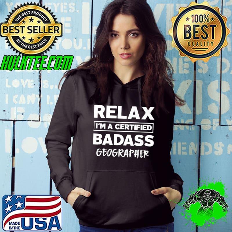 Geographer Certified Badass Job work anniversary Going away Premium T-Shirt