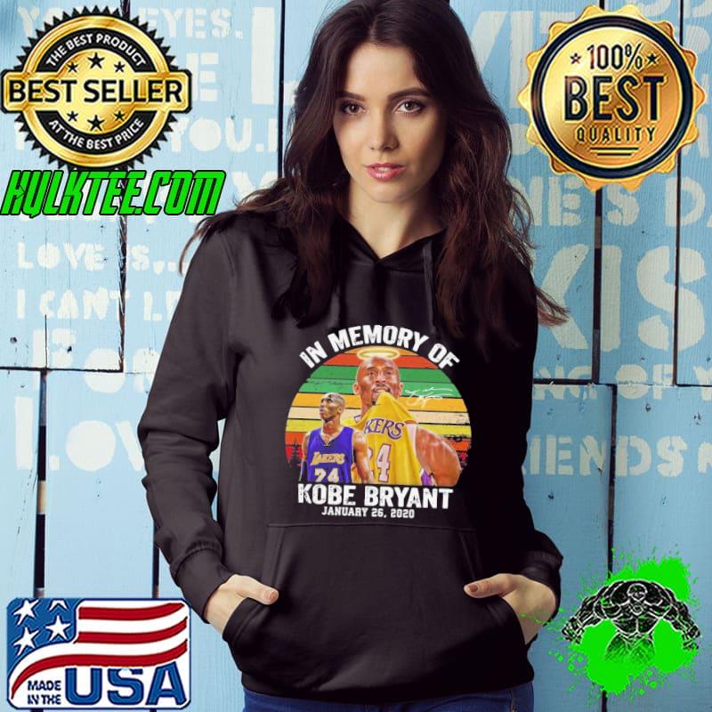 Good in memory of Kobe Bryant january 26 2020 vintage shirt