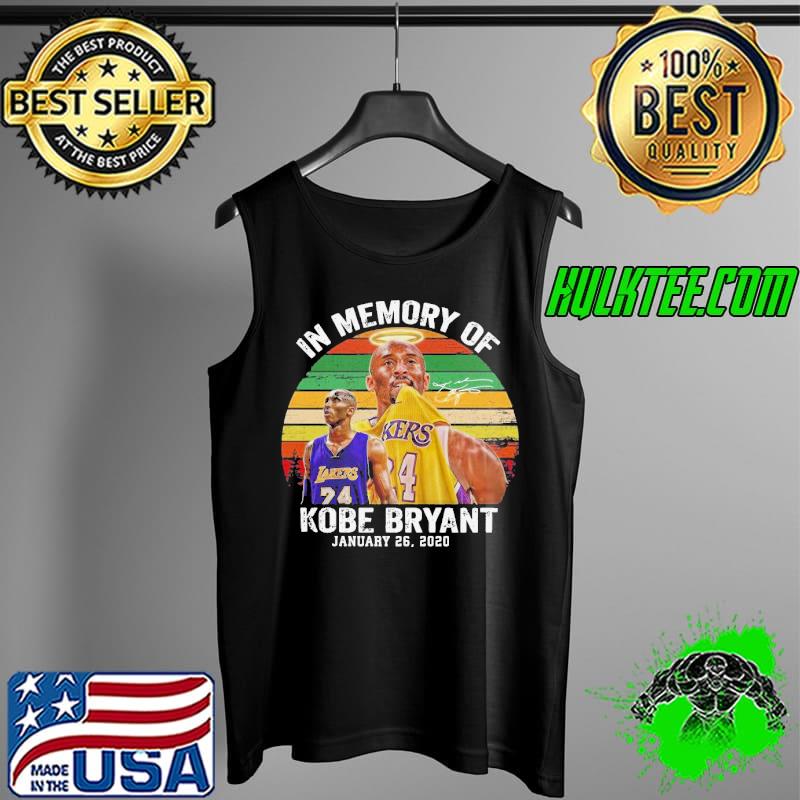 Good in memory of Kobe Bryant january 26 2020 vintage Tank Top Good in memory of Kobe Bryant january 26 2020 vintage Tank Top