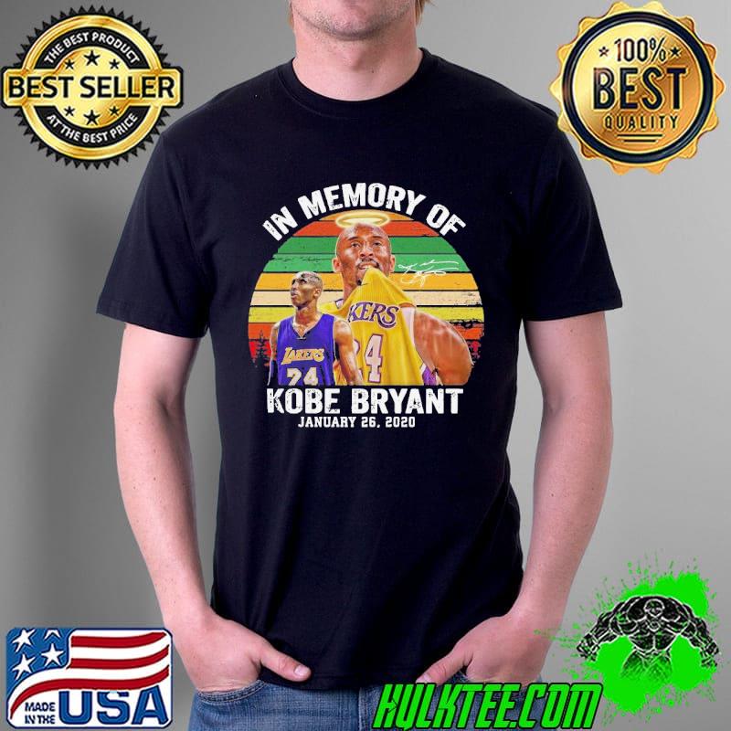 Good in memory of Kobe Bryant january 26 2020 vintage Unisex Good in memory of Kobe Bryant january 26 2020 vintage Unisex