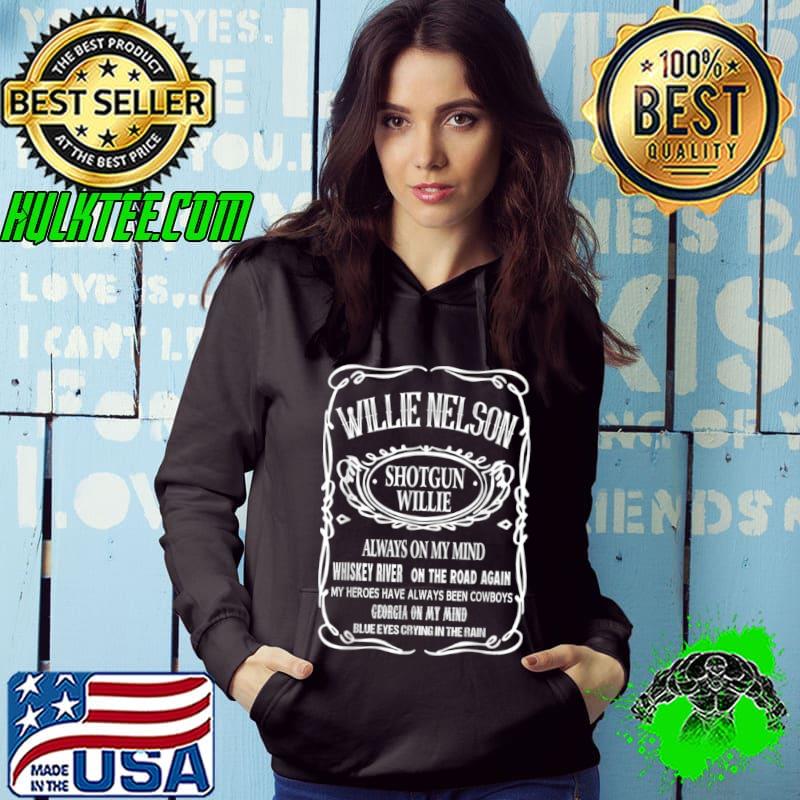 Graphic Willie Distressed Arts Love Outlaws Music For Fans T Shirt