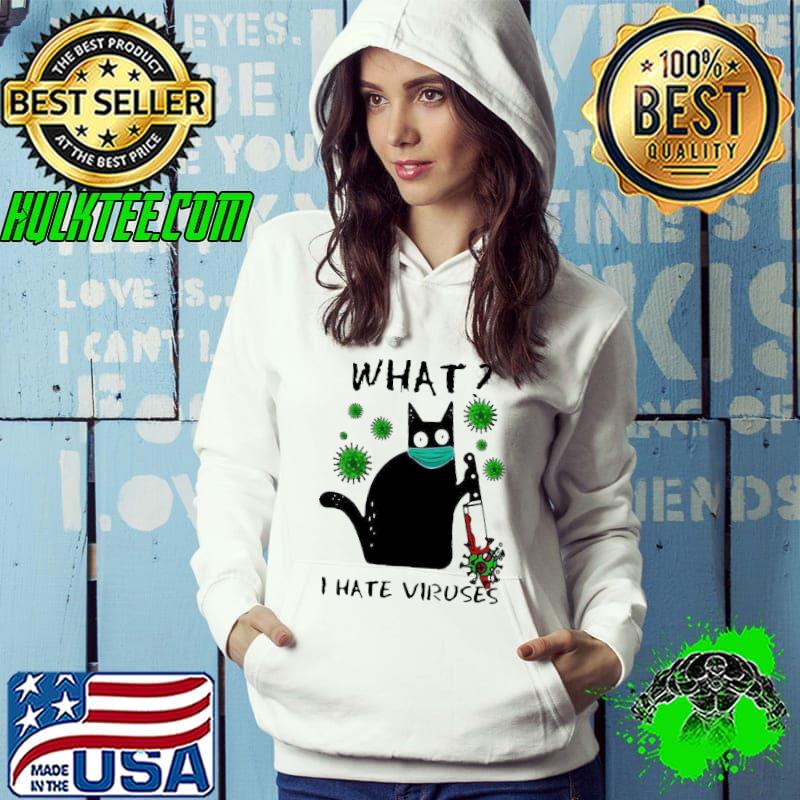 Grateful Back Cat Kill Corona What I Hate Viruses Shirt