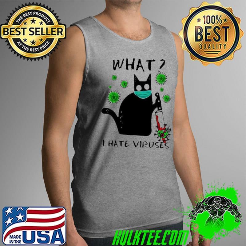 Grateful Back Cat Kill Corona What I Hate Viruses Shirt Tank Top Grateful Back Cat Kill Corona What I Hate Viruses Shirt Tank Top