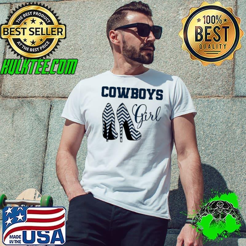 Heels Cowboys Girl Shirt Unisex Heels Cowboys Girl Shirt Unisex