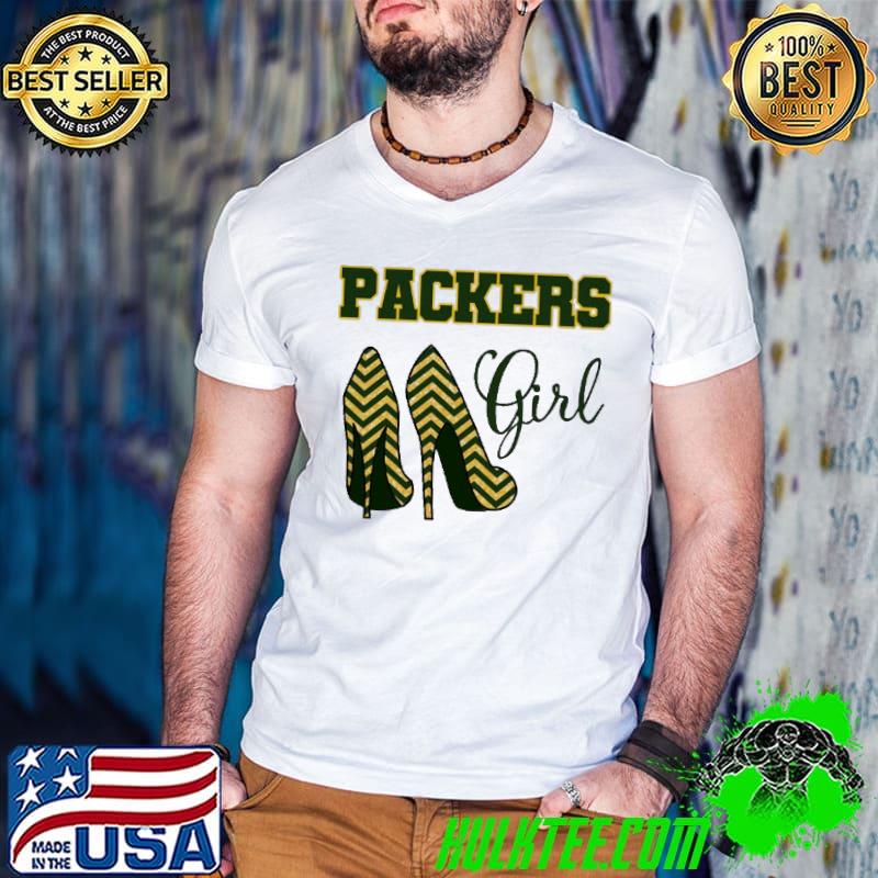 Heels Packers Girl Shirt