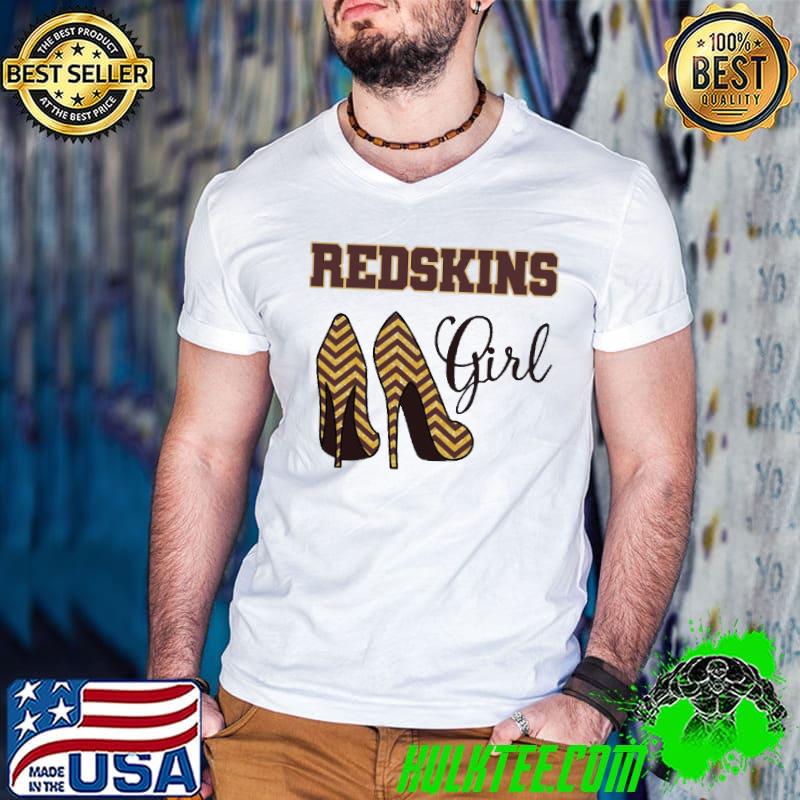 Heels Redskins Girl Shirt