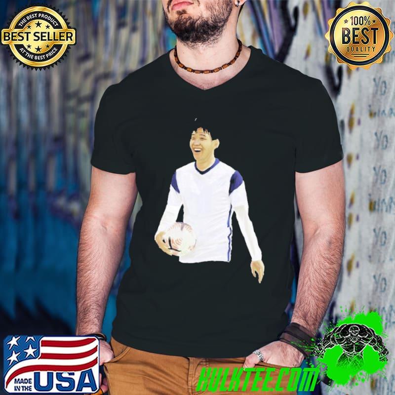 Heung Min Son Artwork Unisex T-Shirt Guys V Neck Heung Min Son Artwork Unisex T-Shirt Guys V Neck