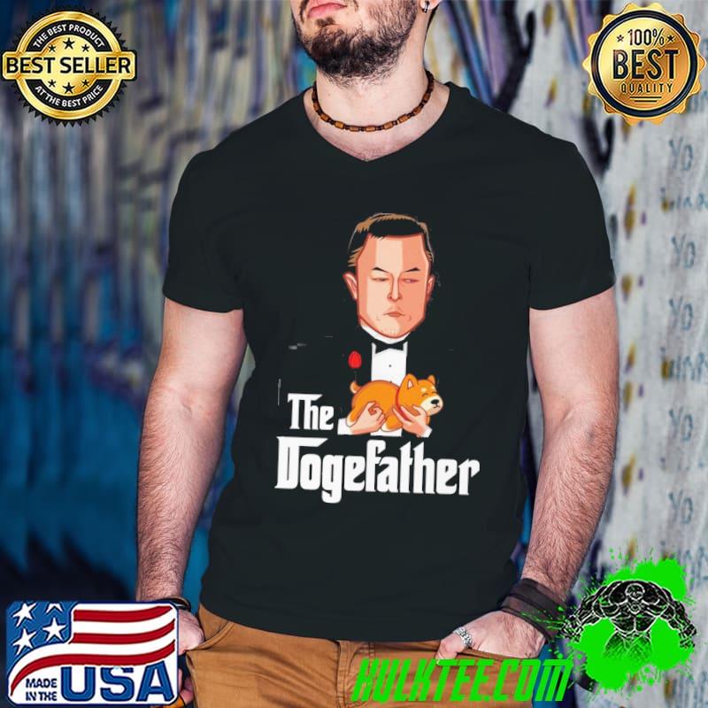 Hot The Dogefather Shirt Guys V Neck Hot The Dogefather Shirt Guys V Neck