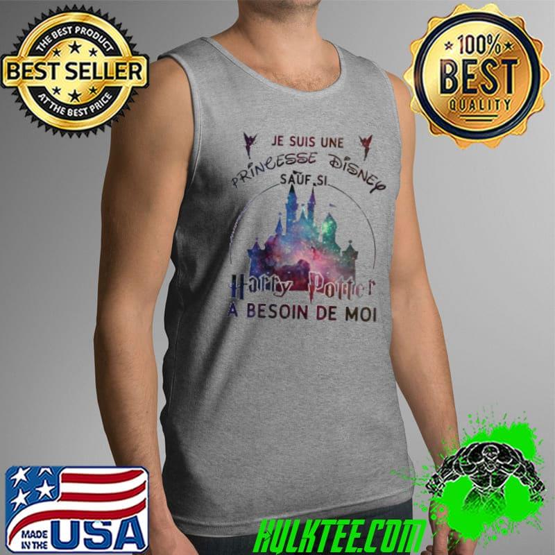 Je Suis Une Princesse Disney Harry Potter Shirt Tank Top Je Suis Une Princesse Disney Harry Potter Shirt Tank Top